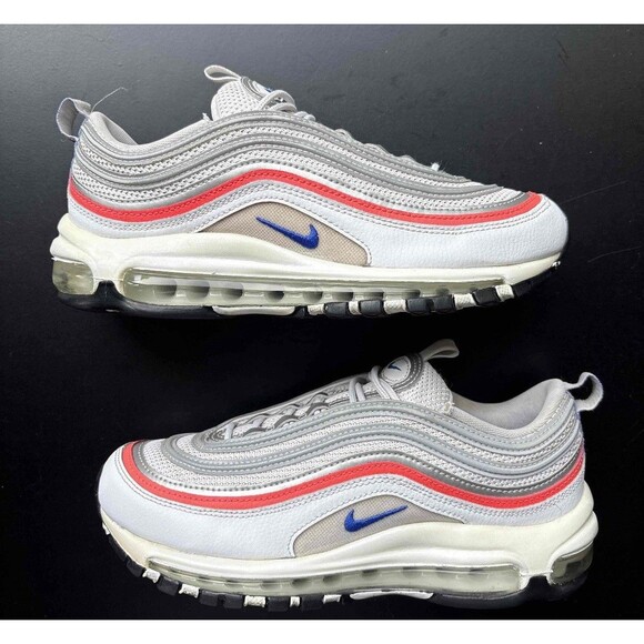 Nike Air Max 97 Essential Flash Crimson Silver Size 7 Women's - Picture 1 of 7